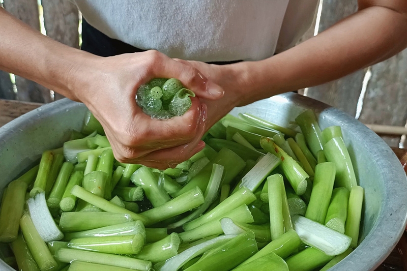 Dọc mùng muối chua xứ Nghệ - 07\