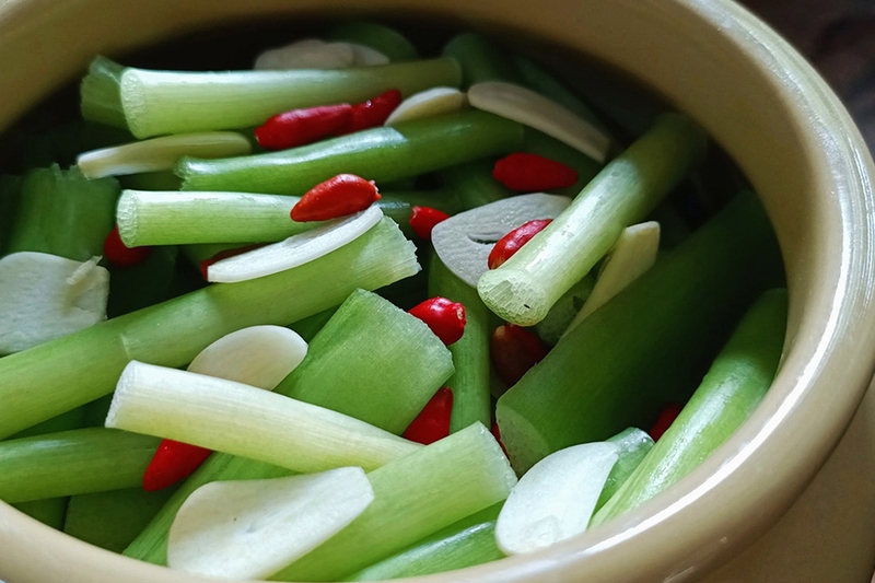 Dọc mùng muối chua xứ Nghệ - 04