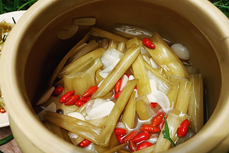 Dọc mùng muối chua xứ Nghệ - 02