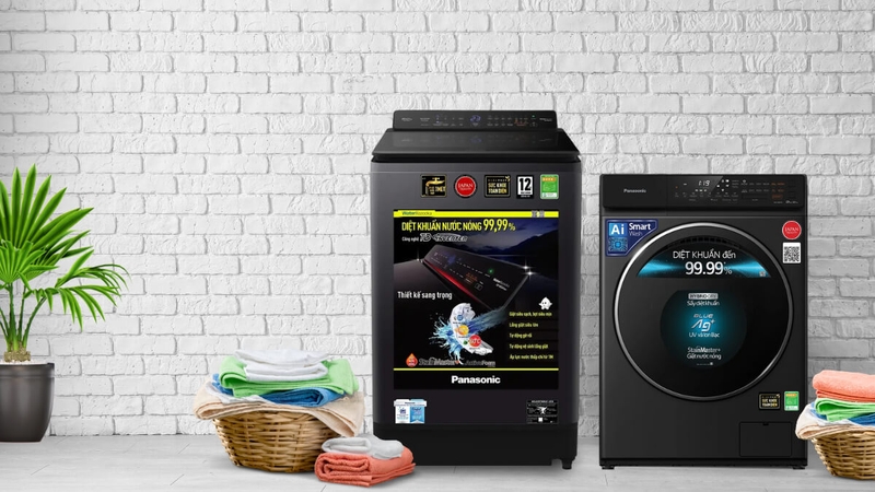 đọc tên máy giặt Panasonic 1