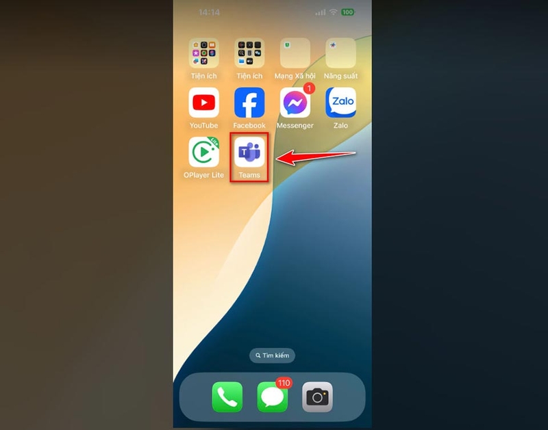 Cách đổi background trong Microsoft Team trên điện thoại - 03