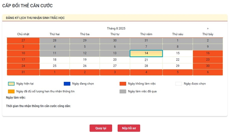 đổi cccd hết hạn online ảnh 5