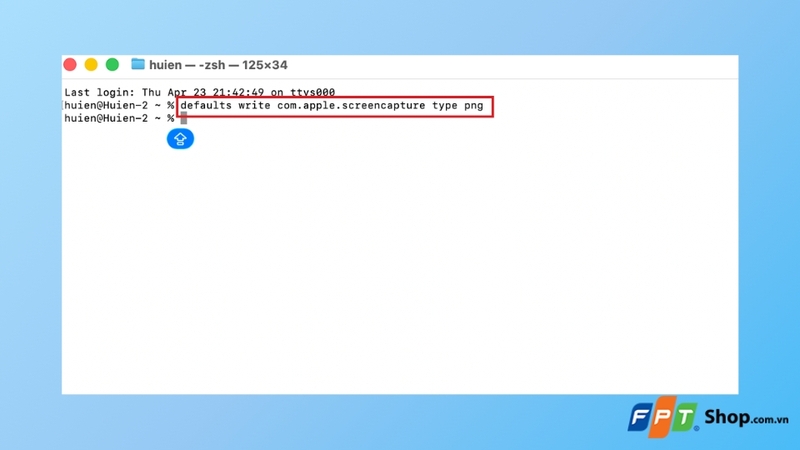 Cách đổi định dạng ảnh chụp màn hình về PNG mặc định
