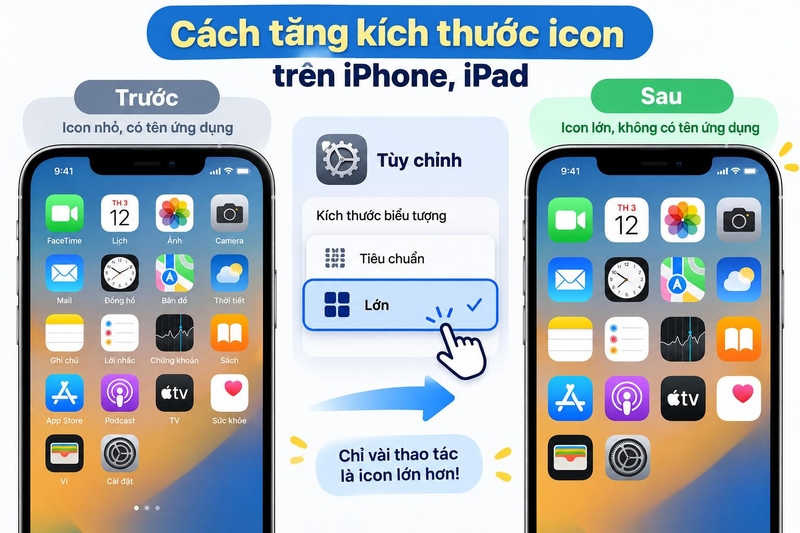 Đổi giao diện trên iPhone, iPad hình 5