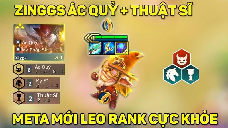 Cách chơi đội hình Ác Quỷ DTCL