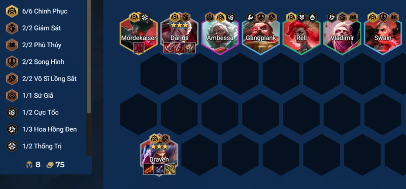 Cách chơi đội hình chinh phục