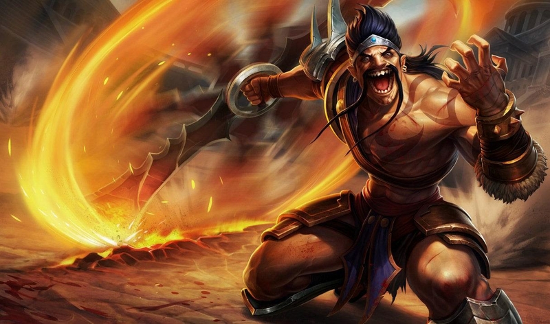 Draven carry trong đội hình chinh phục