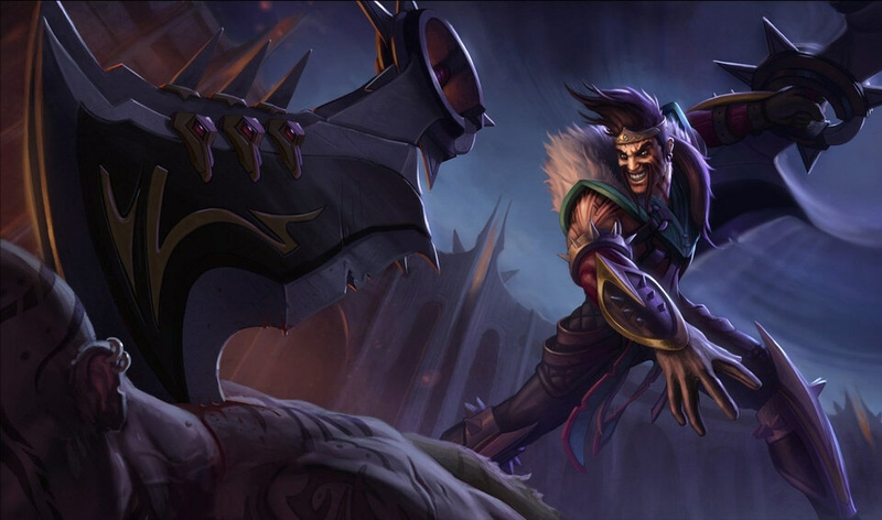 Draven là một tướng gây sát thương vật lý mạnh mẽ