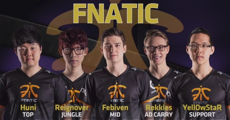Đội hình Fnatic LoL 2