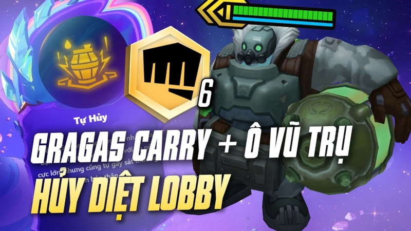 Tổng quan về đội hình Gragas Tự Hủy DTCL mùa 17