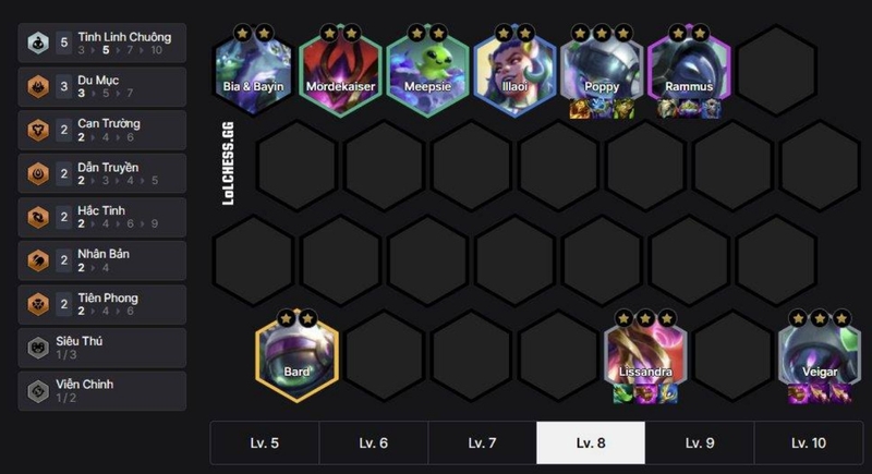 Đội hình Hành Tinh TFT mùa 17 - 04