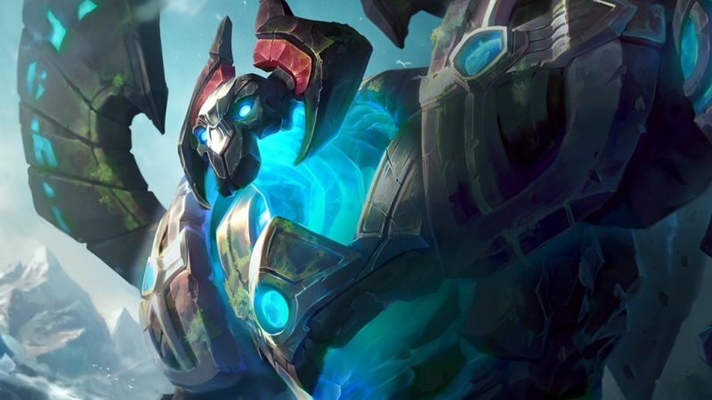 Galio khiêu khích kẻ địch và giảm sát thương nhận vào