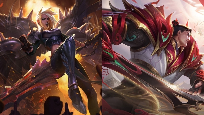 Cuối game, bạn cần tìm Kayle và Garen