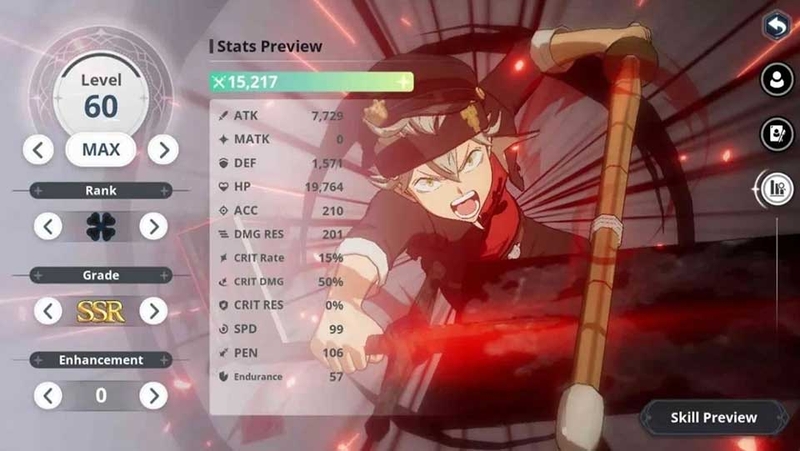 Top đội hình mạnh nhất trong Black Clover M - 04