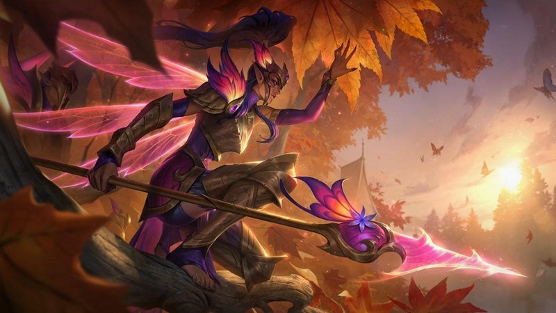 Cần trang bị cho Kalista Cuồng Đao Guinsoo x2, Vương Miện Nữ Hoàng Tiên Linh