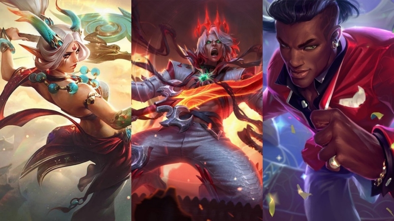 Ở đầu game, bạn hãy build Pyke và các tướng Olaf, Irelia, Rakan