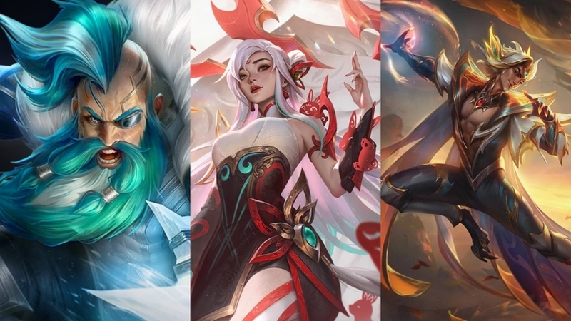 Pyke cần được trang bị Ngọn Giáo Shojin, Găng Bảo Thạch, Bàn Tay Công Lý