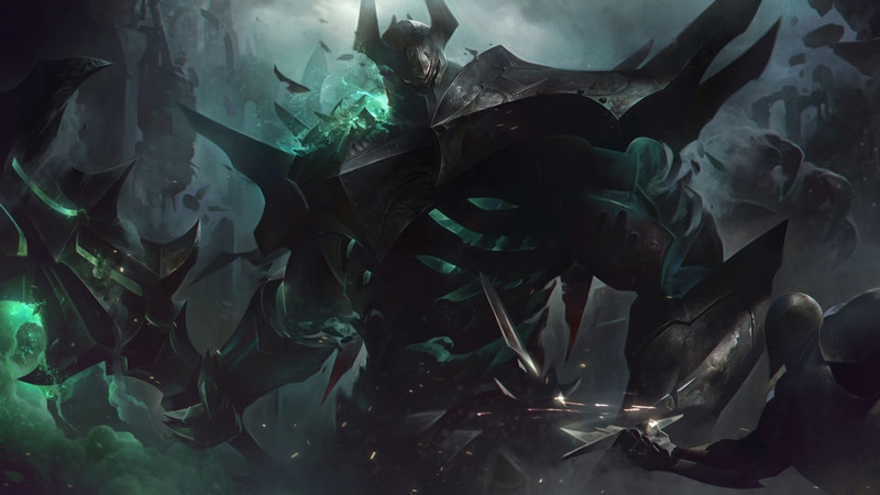 Mordekaiser là tướng bậc 5 duy nhất trong đội hình Quân Cảnh Laser