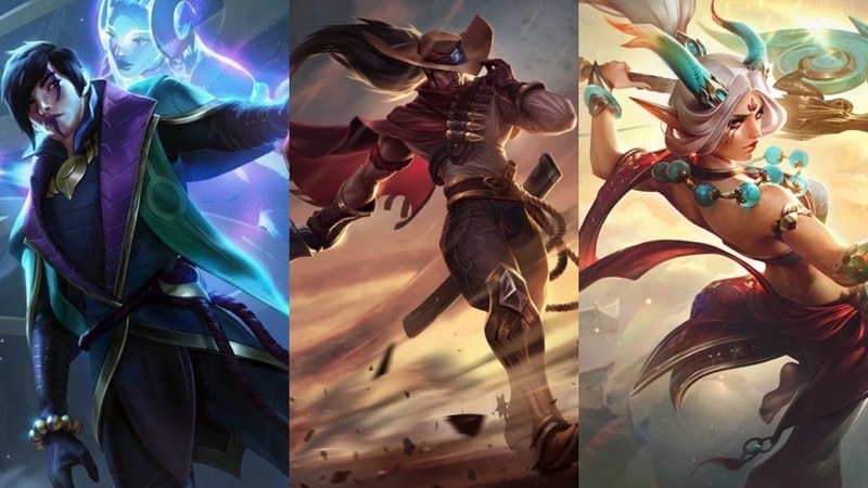 Cuối trận, bạn nên ưu tiên lên trang bị cho những tướng mạnh như Aphelios, Yasuo, Diana