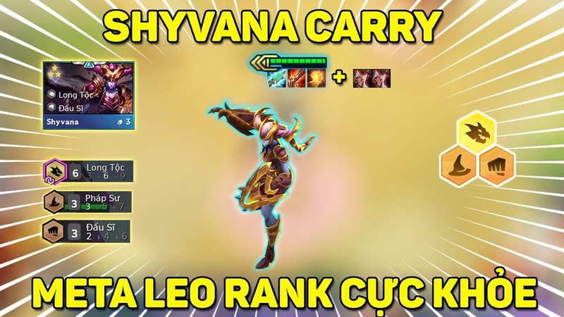 Những tướng chính trong đội hình Shyvana Long Tộc