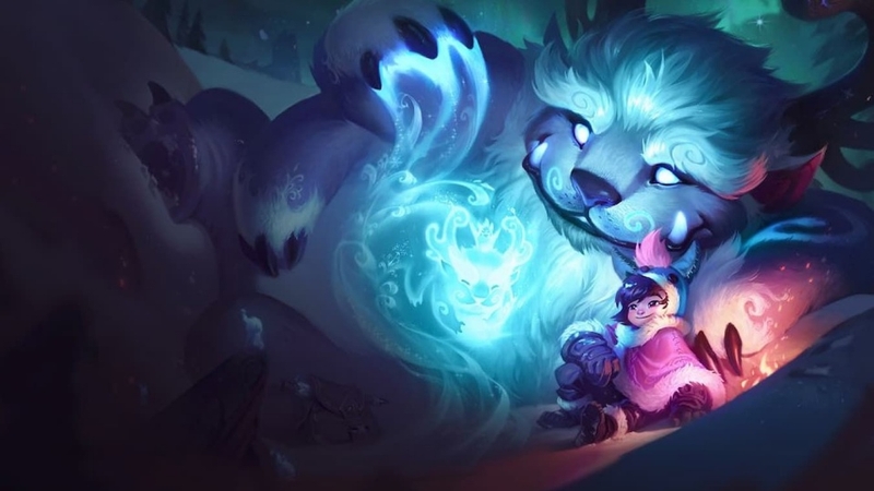 Nunu thuộc hệ Linh Vật với kỹ năng lăn bóng khắp bàn cờ