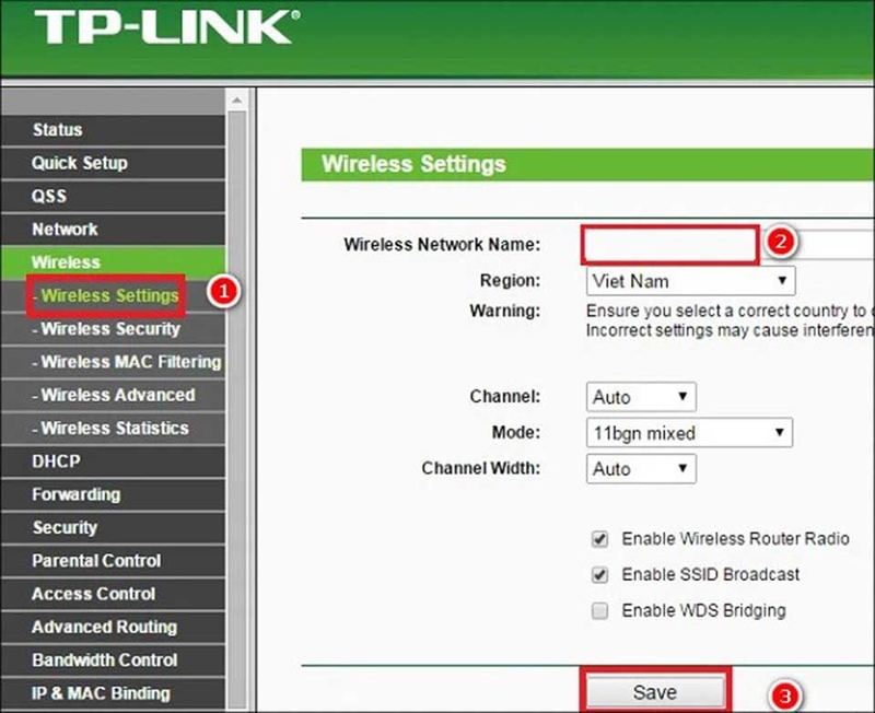Cách đổi mật khẩu WiFi TP-Link - 08