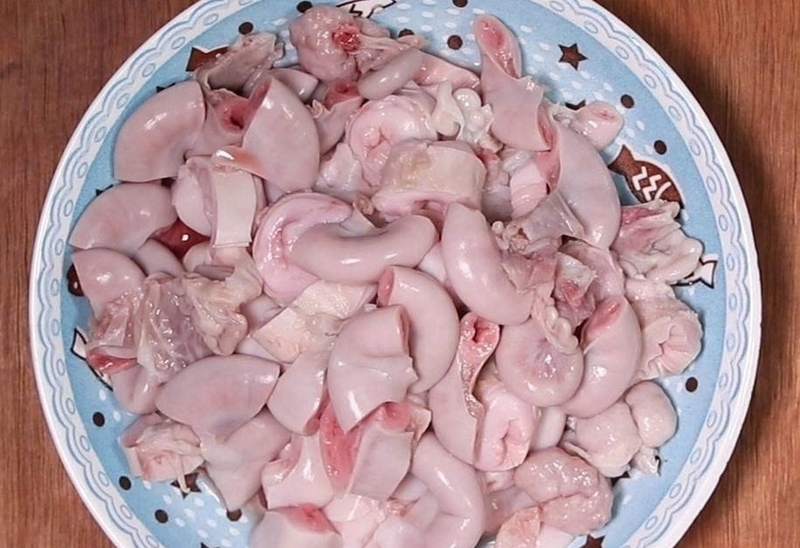 dồi trường hấp gừng ảnh 1