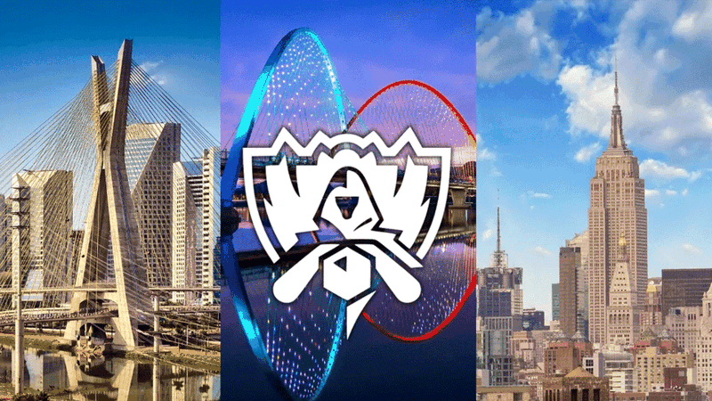 Worlds 2026 được tổ chức ở nhiều thành phố lớn