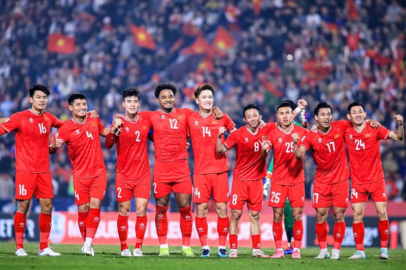 Đội tuyển Việt Nam xếp hạng FIFA 2