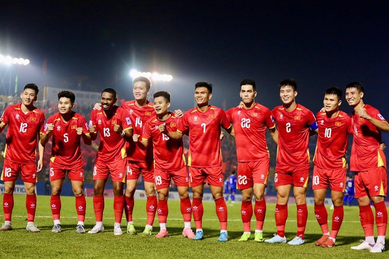Đội tuyển Việt Nam xếp hạng FIFA 5