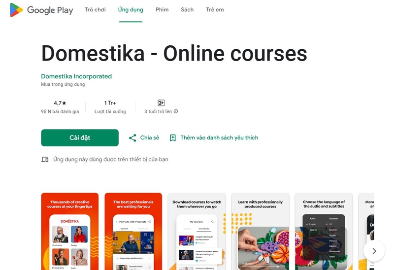 tai domestika cho android