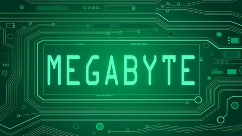 1 Megabyte (MB) xấp xỉ 1.000 Kilobyte (KB)