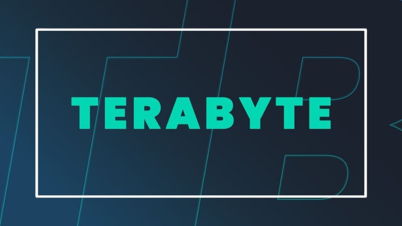 1 Terabyte (TB) xấp xỉ 1.000 Gigabyte (GB)