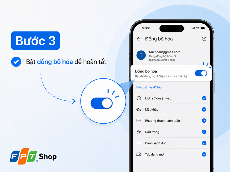 đồng bộ dữ liệu trên trình duyệt web 6