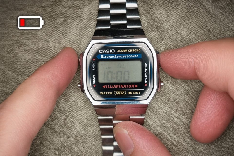 Đồng hồ Casio bị mất nét (ảnh 2)