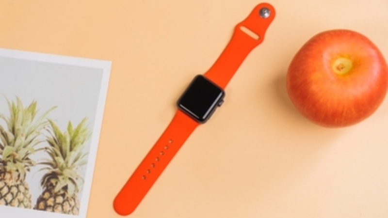 Dây đeo Ivalue cao su silicon màu đỏ