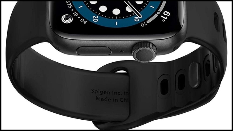 Dây đeo cho Apple Watch Spigen Silicone Fit