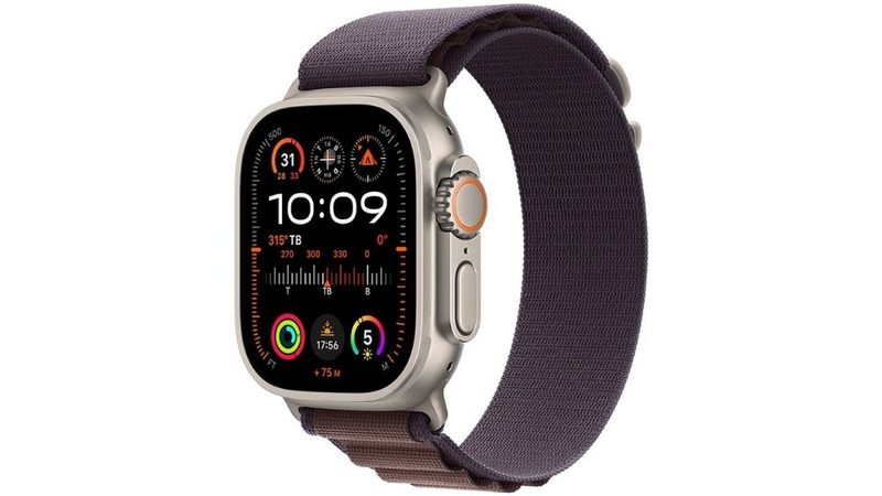 Apple Watch Ultra 2 49mm viền Titanium dây Alpine Loop cỡ vừa