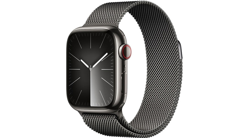 Apple Watch Series 9 GPS + Cellular 41mm Viền thép Dây Milanese thép