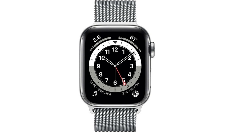 Apple Watch Series 6 GPS + Cellular 40mm viền thép dây thép