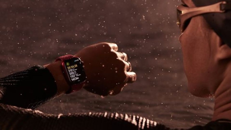 Đồng hồ Apple Watch Series 9 GPS 41mm viền nhôm dây vải