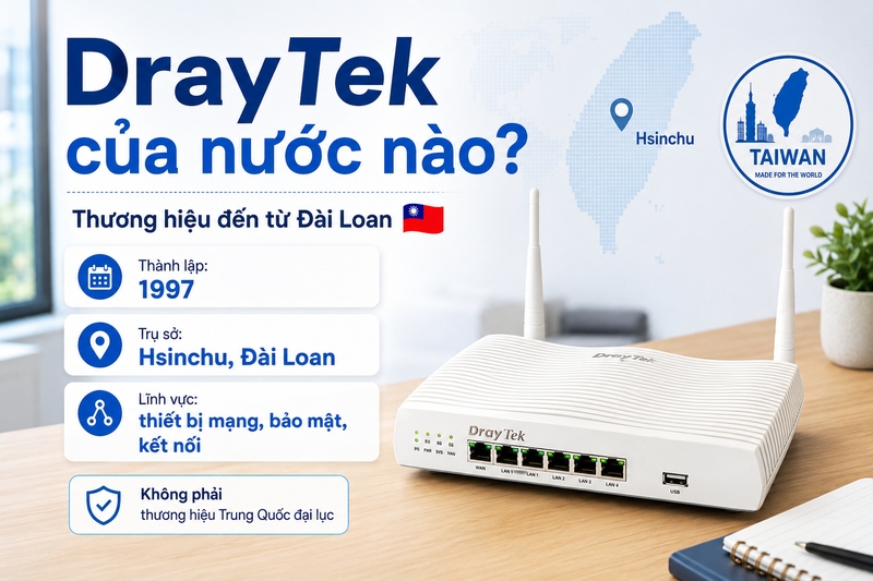 DrayTek của nước nào