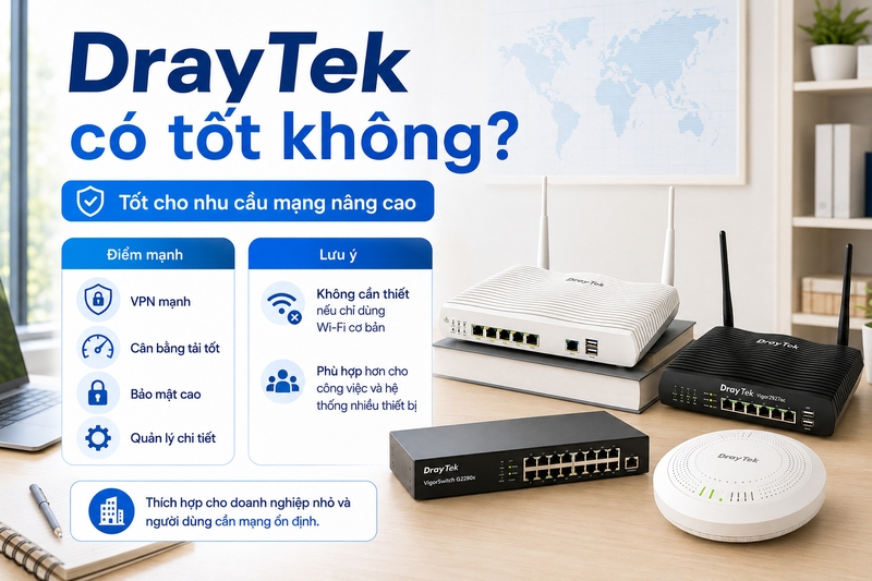 DrayTek có tốt không