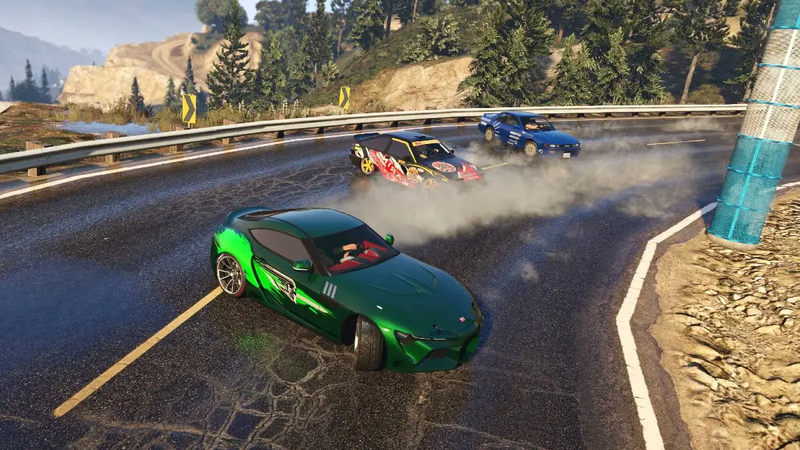 drift xe ô tô trong GTA 5 1