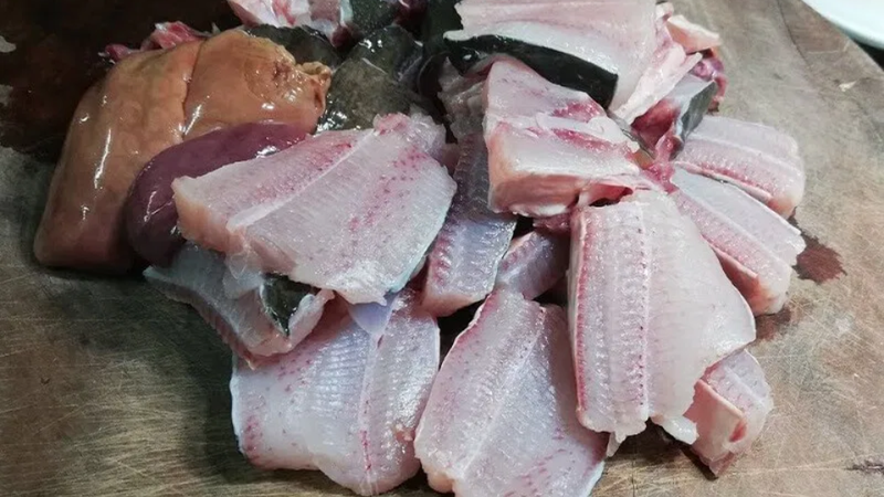 Dưa môn kho cá 2