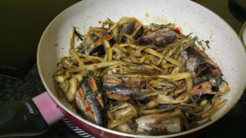 Dưa môn kho cá 6
