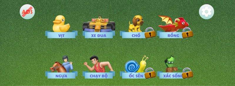 Chọn chế độ đua