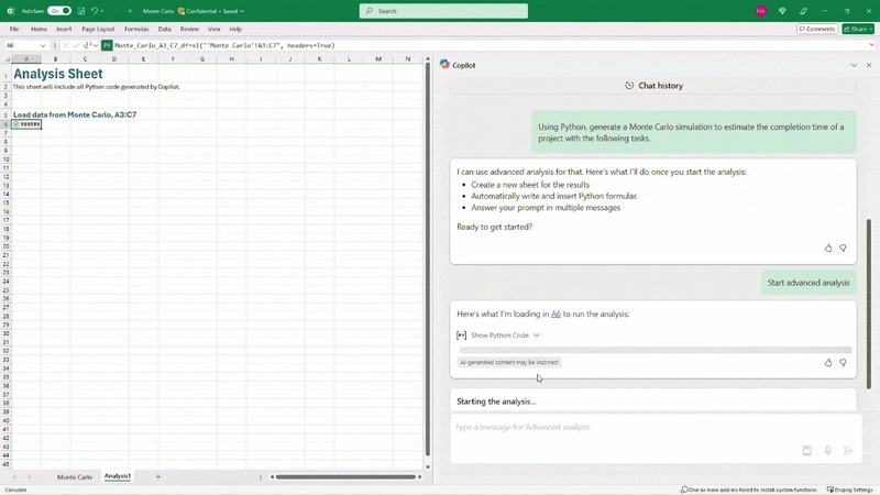 dùng AI để phân tích dữ liệu Excel 6