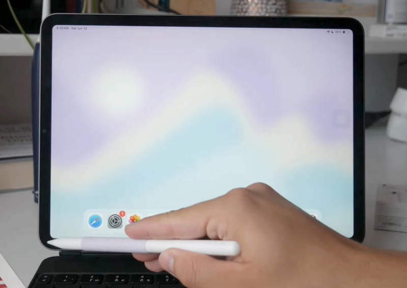 Cách dùng Apple Pencil để chụp ảnh màn hình iPad - 05