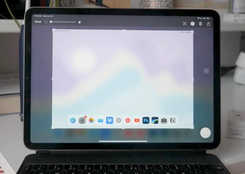 Cách dùng Apple Pencil để chụp ảnh màn hình iPad - 04